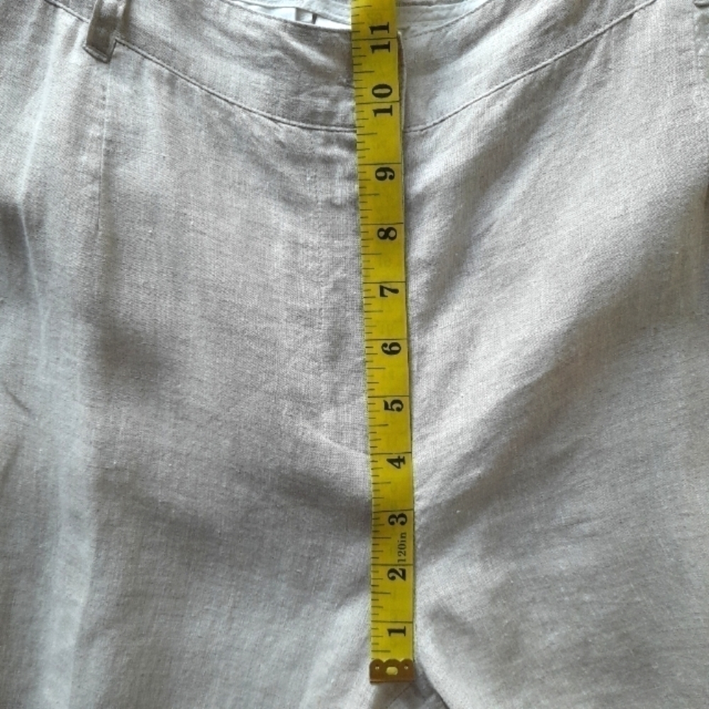 Talbots Irish Linen Crop Petite 18W - Picture 11 of 15